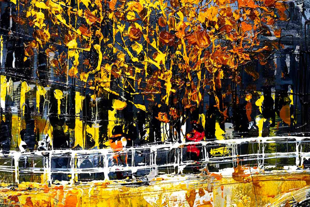 Canal Side - Original by artist Simon Wright - Wyecliffe Galleries