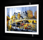 Canal Side - Original by artist Simon Wright - Wyecliffe Galleries