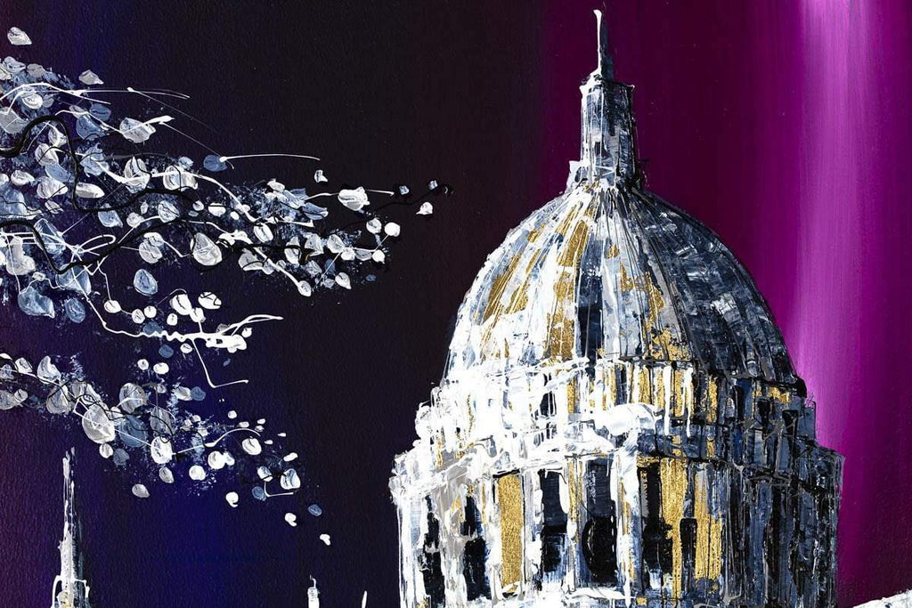 Cathedral City - Original - SOLD by artist Simon Wright - Wyecliffe Galleries