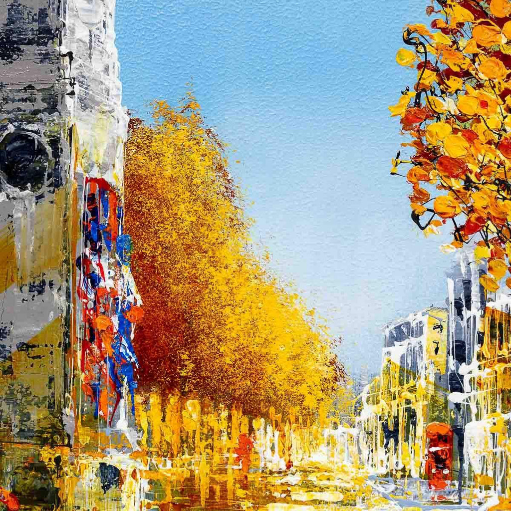 Cenotaph Central - Original - SOLD by artist Simon Wright - Wyecliffe Galleries