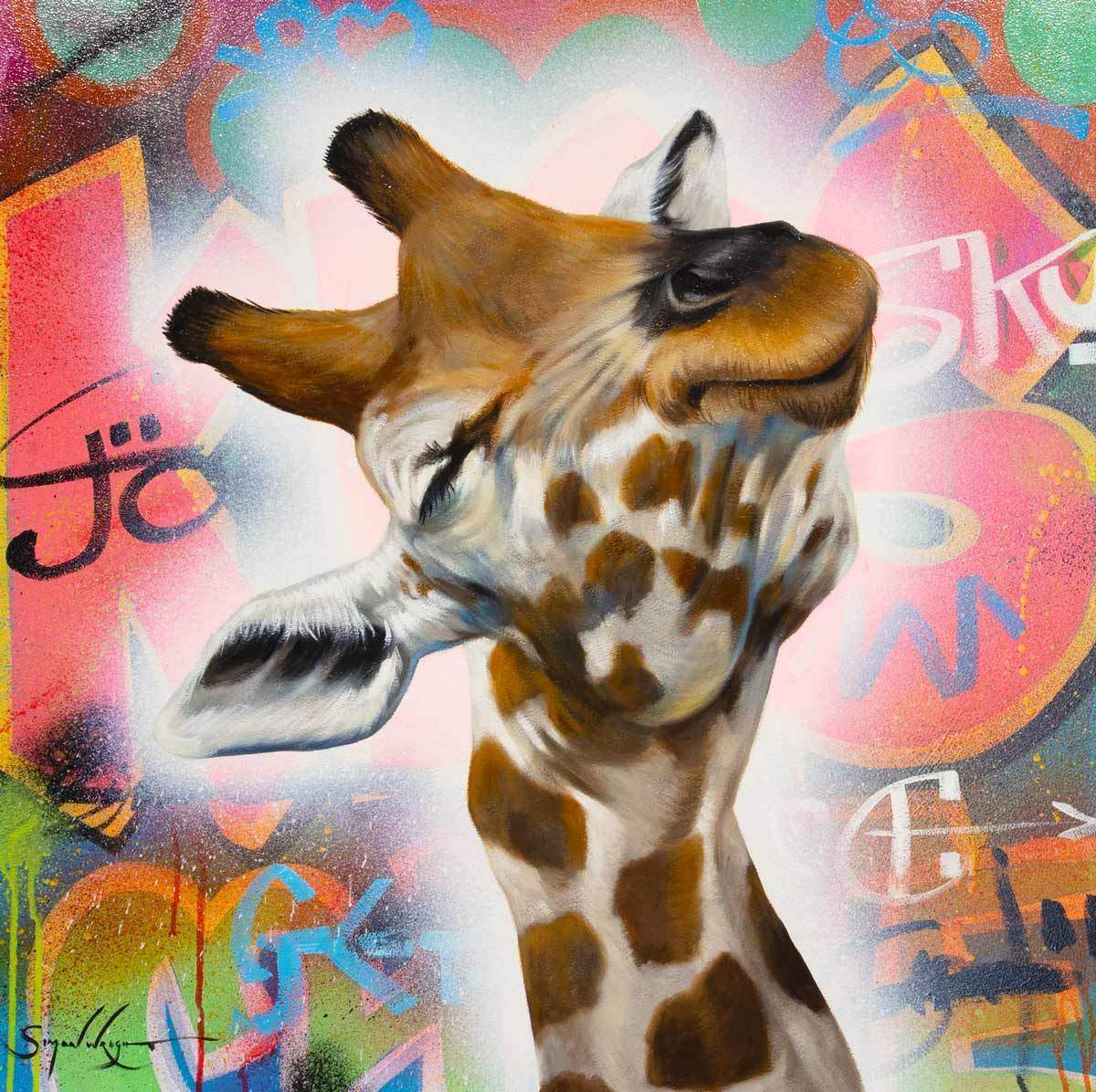 Cheeky Chap - Original - SOLD by artist Simon Wright - Wyecliffe Galleries