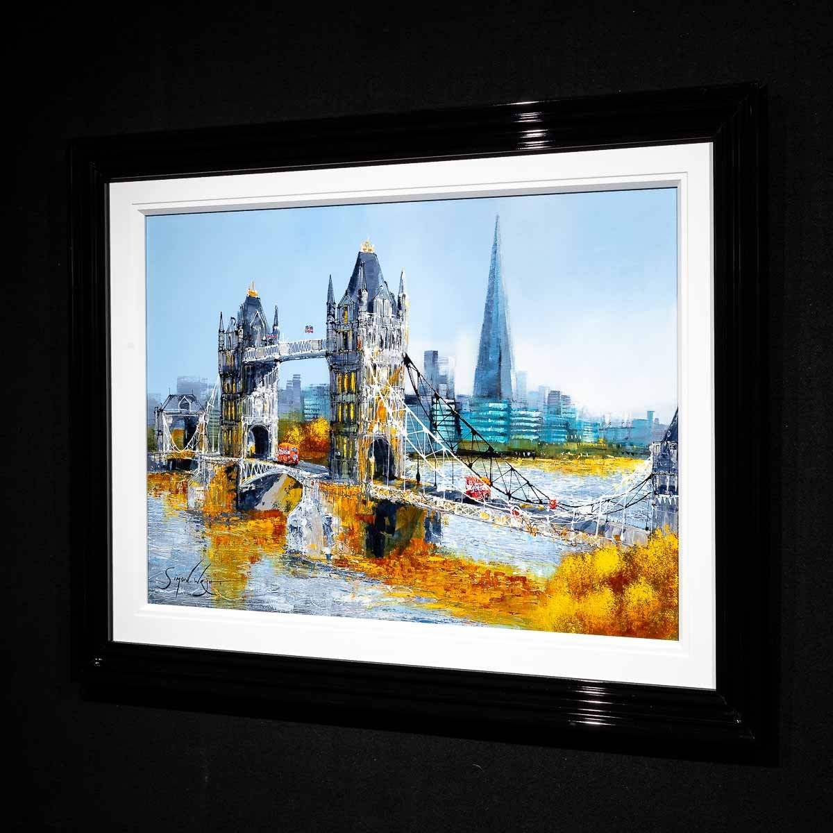 City Connections - Original - SOLD by artist Simon Wright - Wyecliffe Galleries