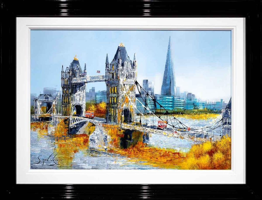 City Connections - Original - SOLD by artist Simon Wright - Wyecliffe Galleries