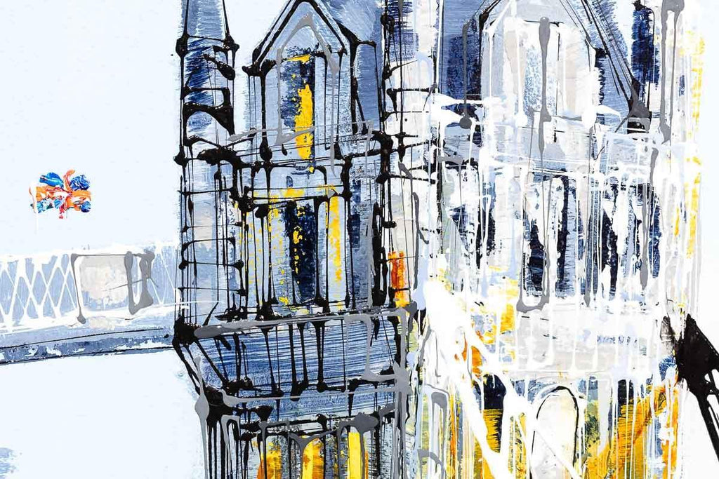 City Connections - Original - SOLD by artist Simon Wright - Wyecliffe Galleries