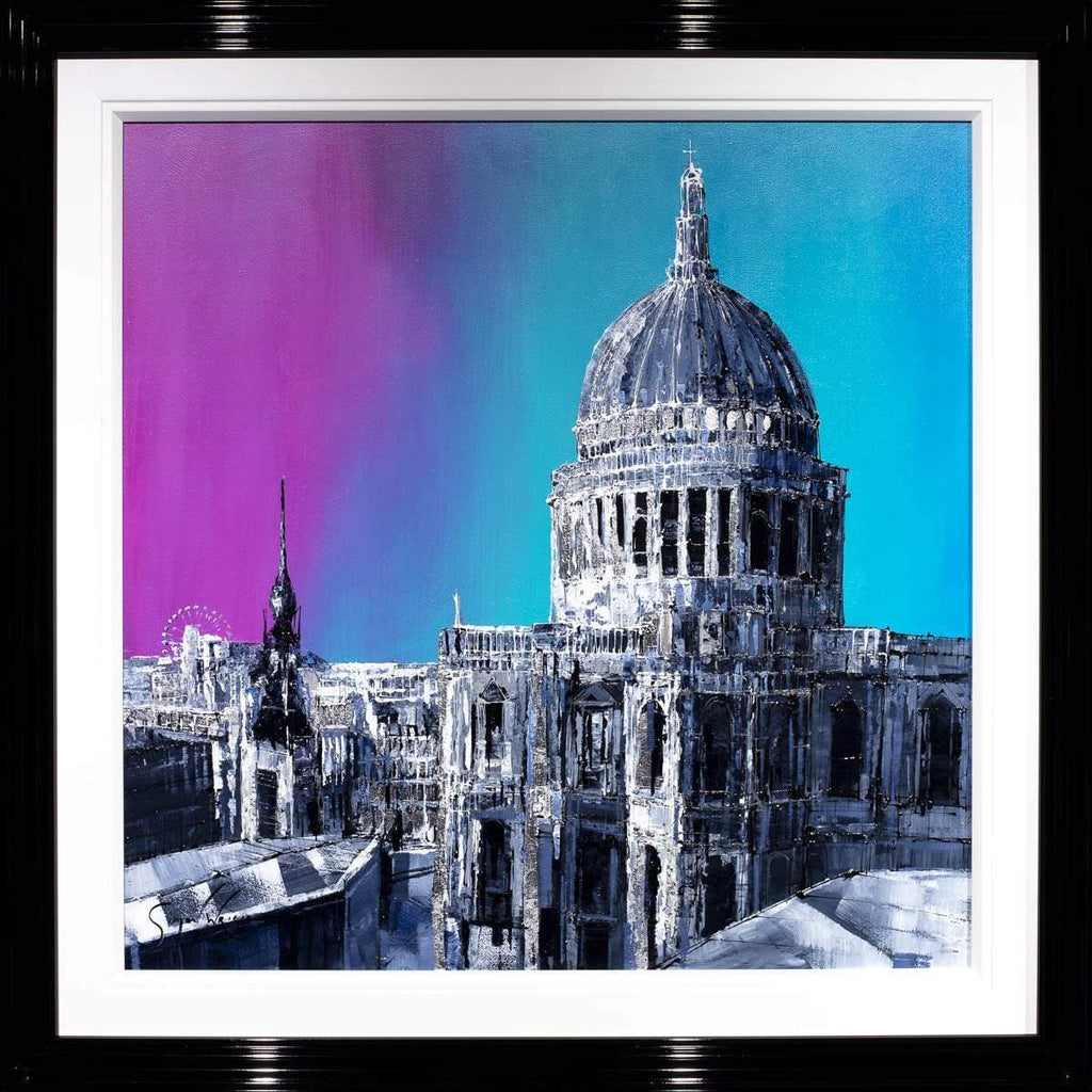 City Hues - Original - SOLD by artist Simon Wright - Wyecliffe Galleries