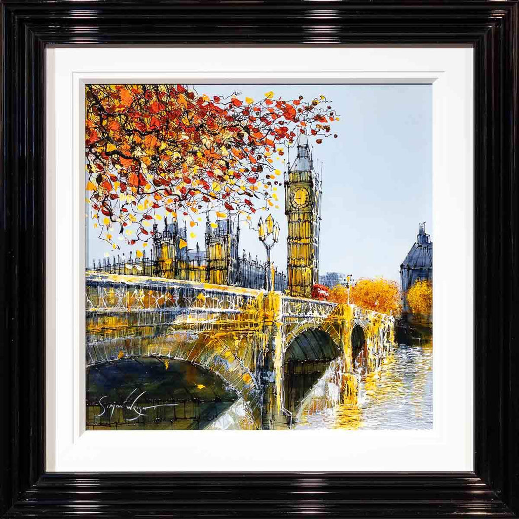 City Life - Original - SOLD by artist Simon Wright - Wyecliffe Galleries