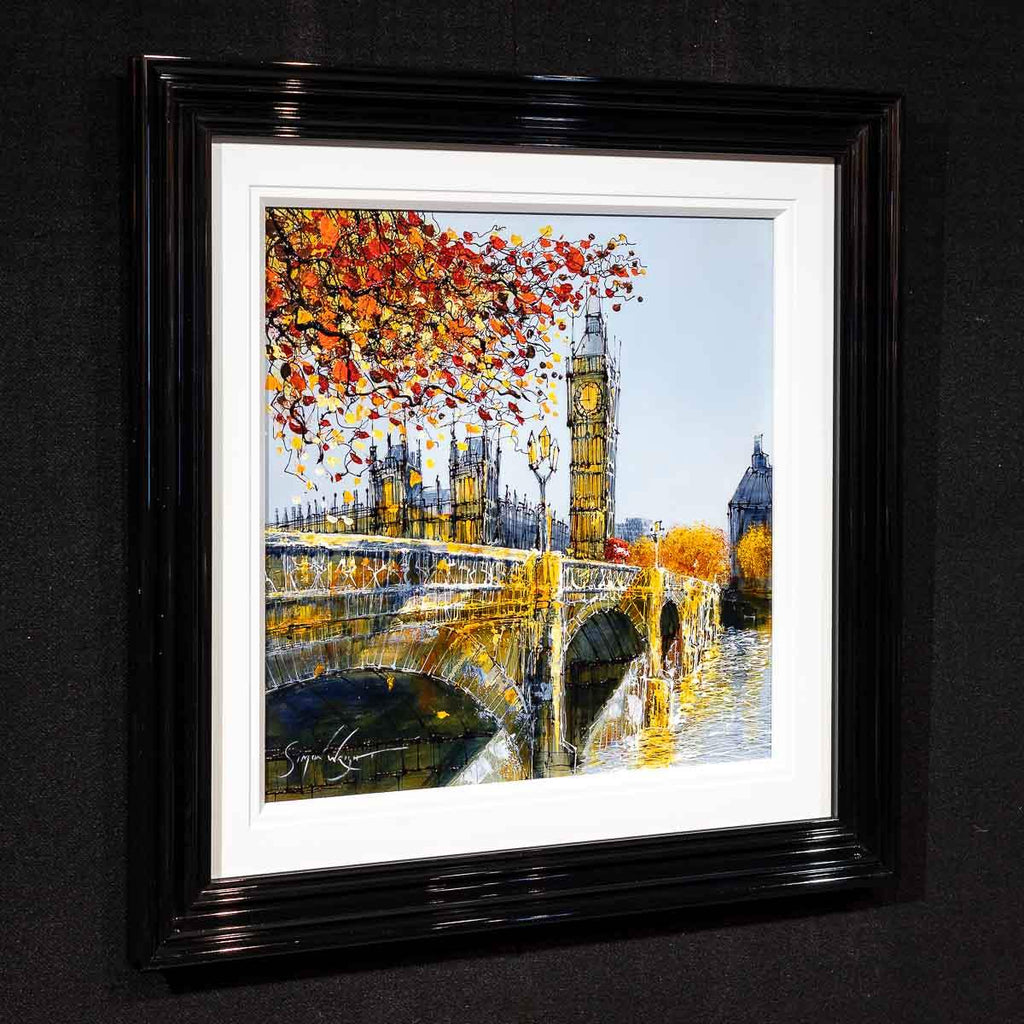City Life - Original - SOLD by artist Simon Wright - Wyecliffe Galleries