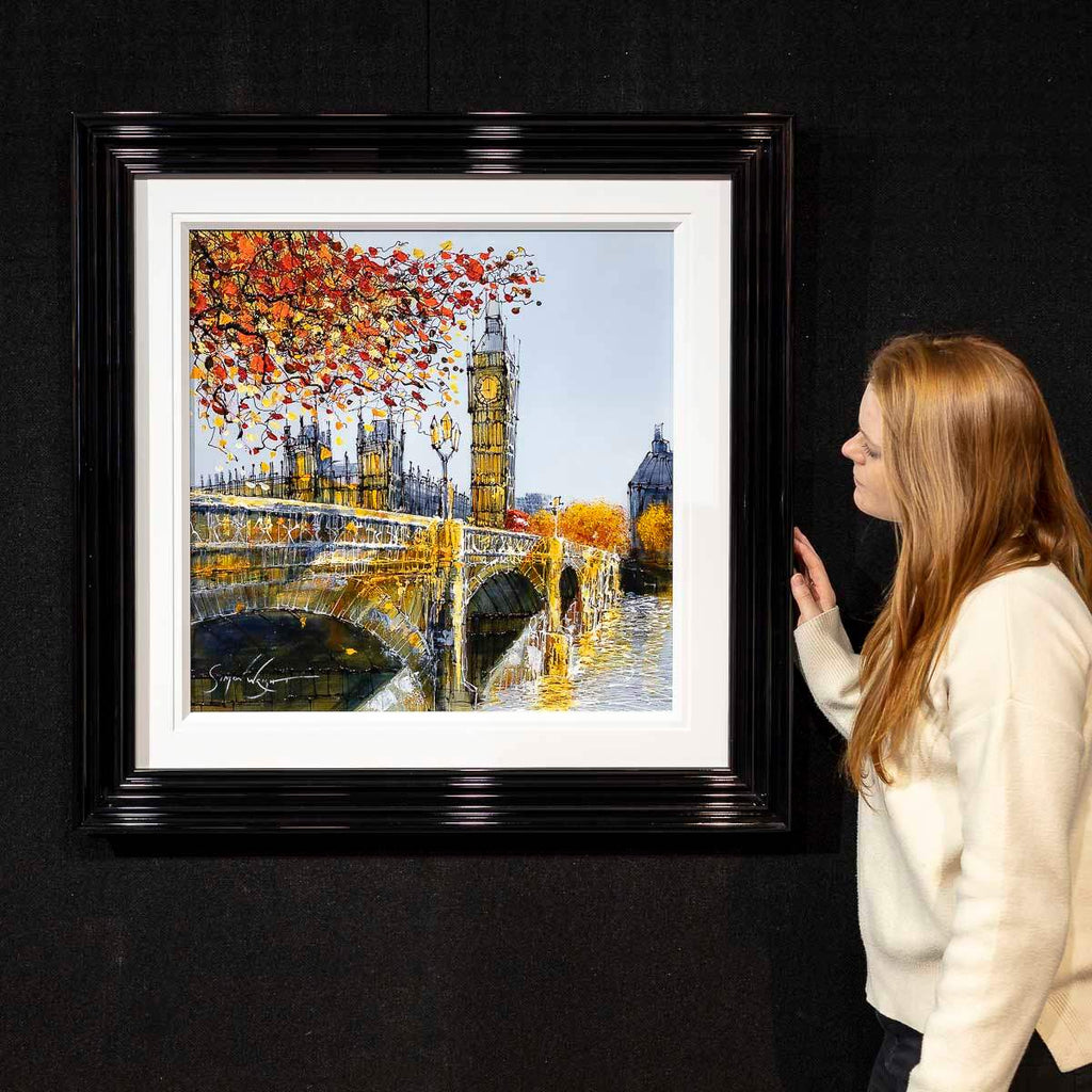 City Life - Original - SOLD by artist Simon Wright - Wyecliffe Galleries