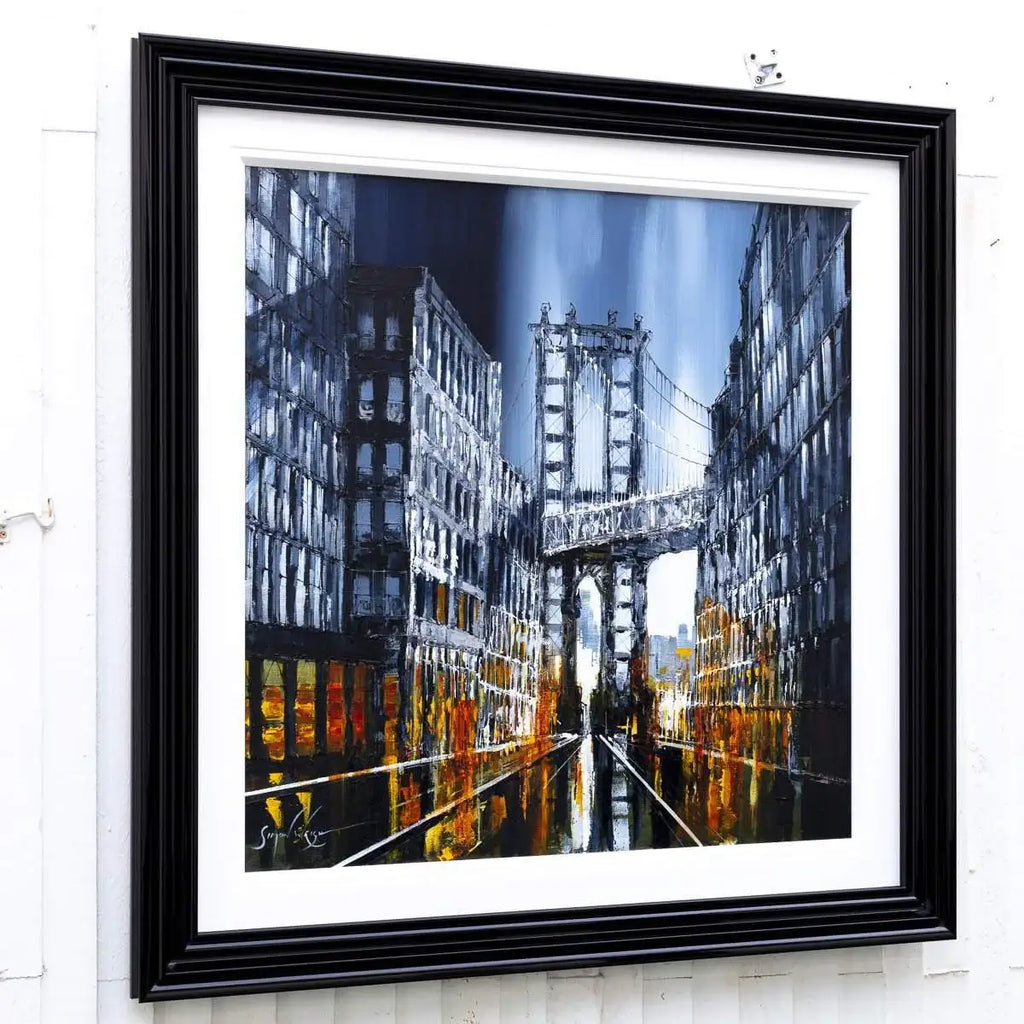 City Nights - Original - SOLD by artist Simon Wright - Wyecliffe Galleries