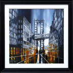 City Nights - Original - SOLD by artist Simon Wright - Wyecliffe Galleries