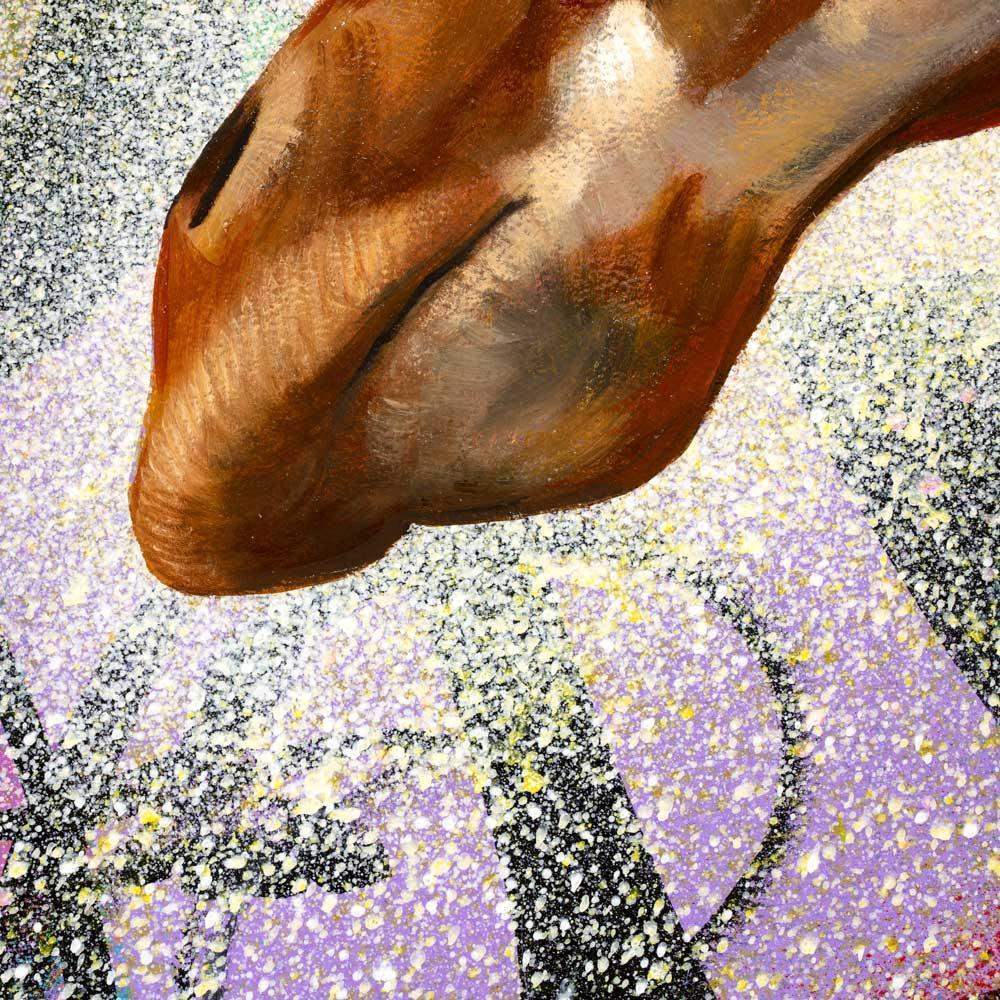 City Slicker - Original - SOLD by artist Simon Wright - Wyecliffe Galleries