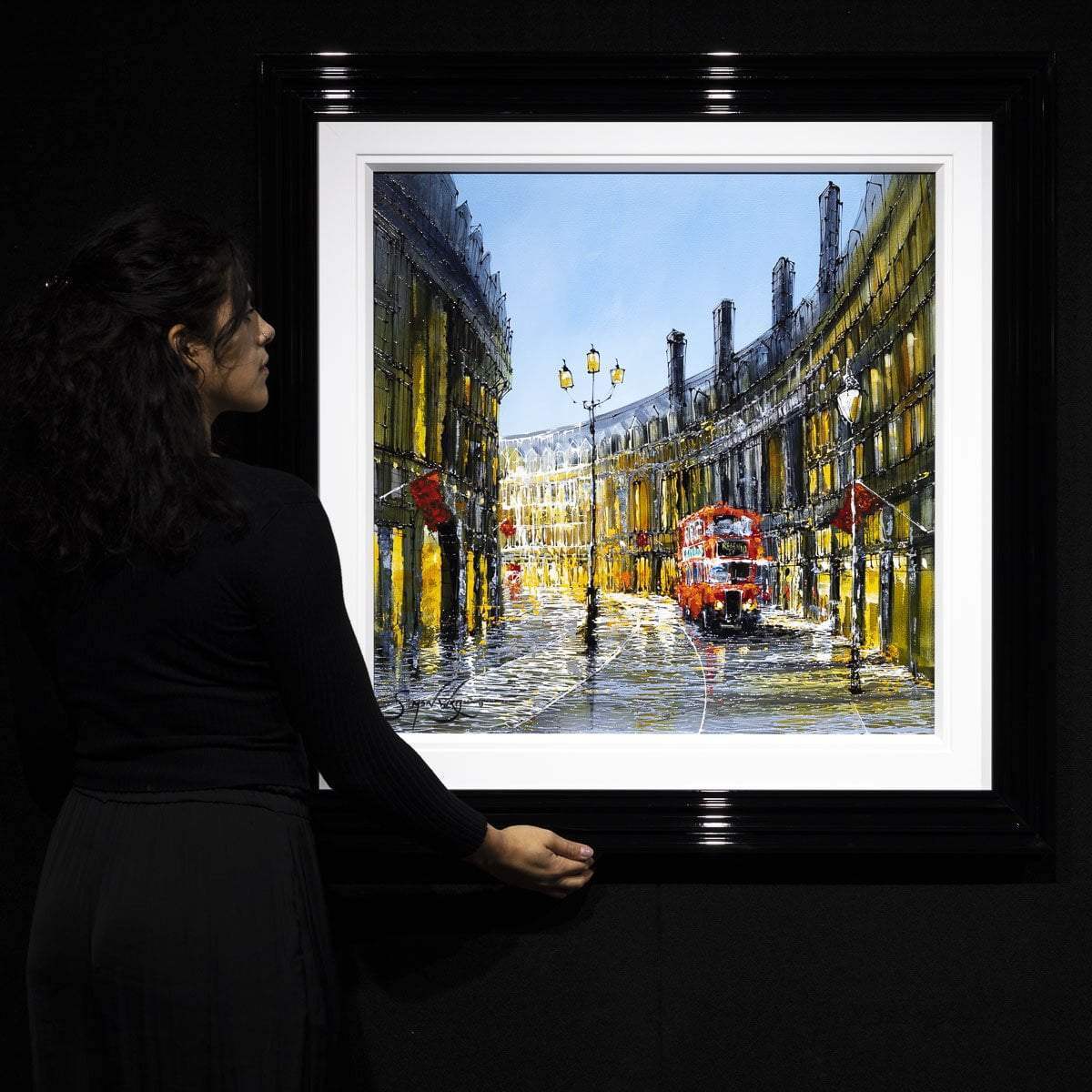 City Vibes - Original - SOLD by artist Simon Wright - Wyecliffe Galleries