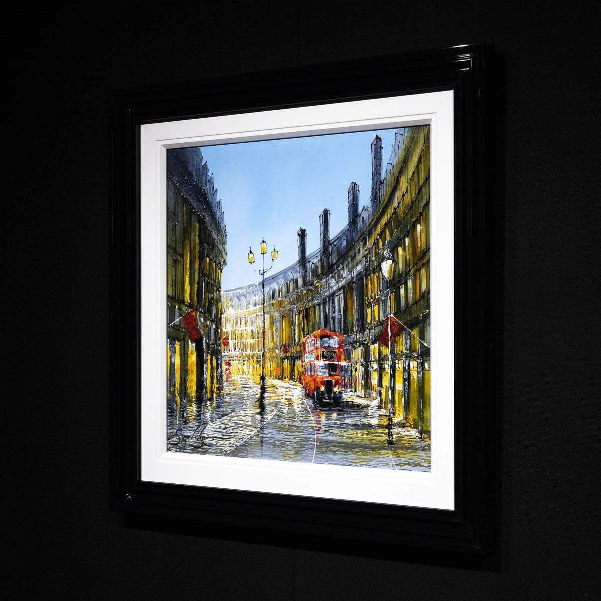 City Vibes - Original - SOLD by artist Simon Wright - Wyecliffe Galleries