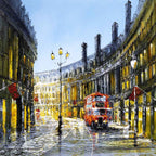 City Vibes - Original - SOLD by artist Simon Wright - Wyecliffe Galleries