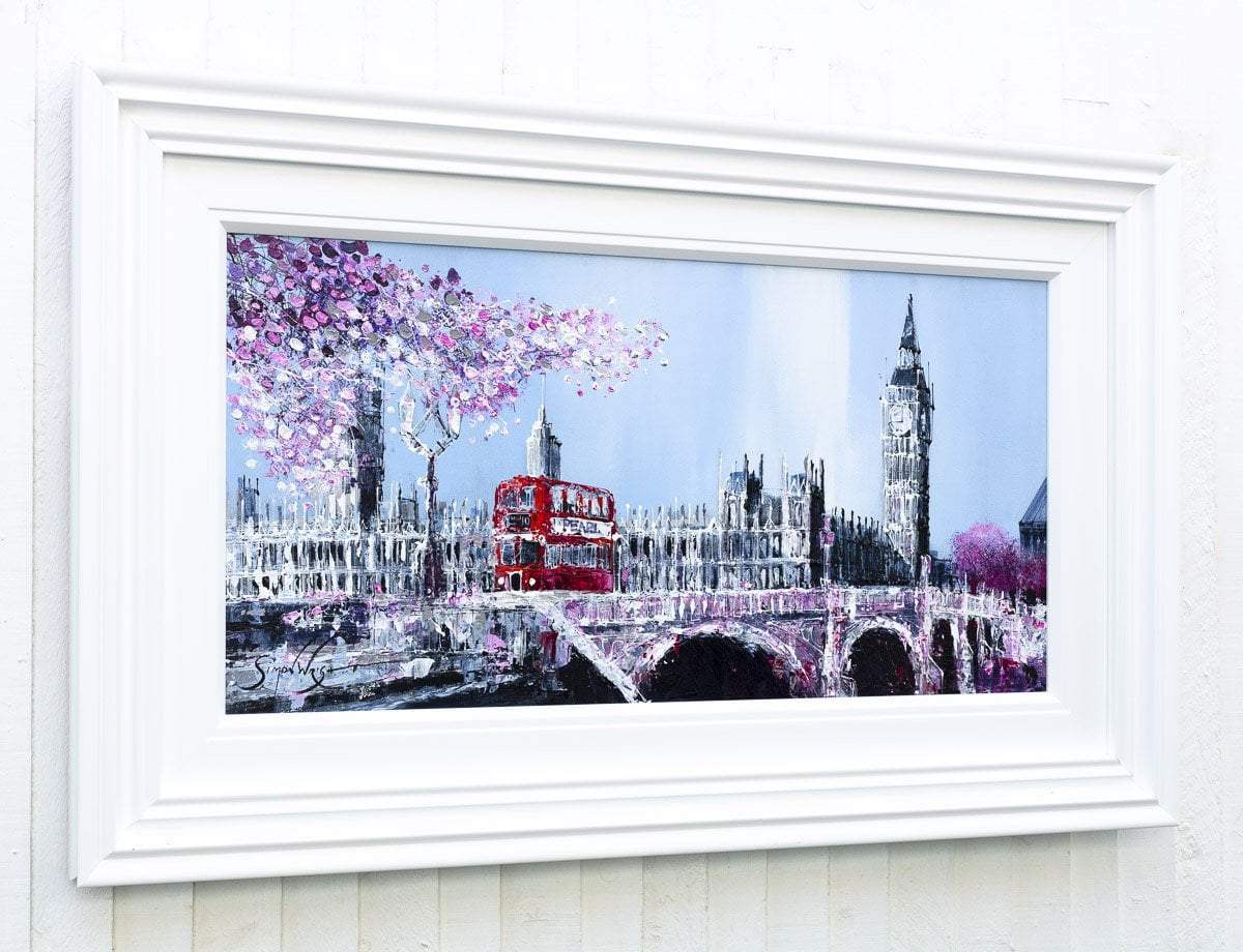 Cityside - Original - SOLD by artist Simon Wright - Wyecliffe Galleries