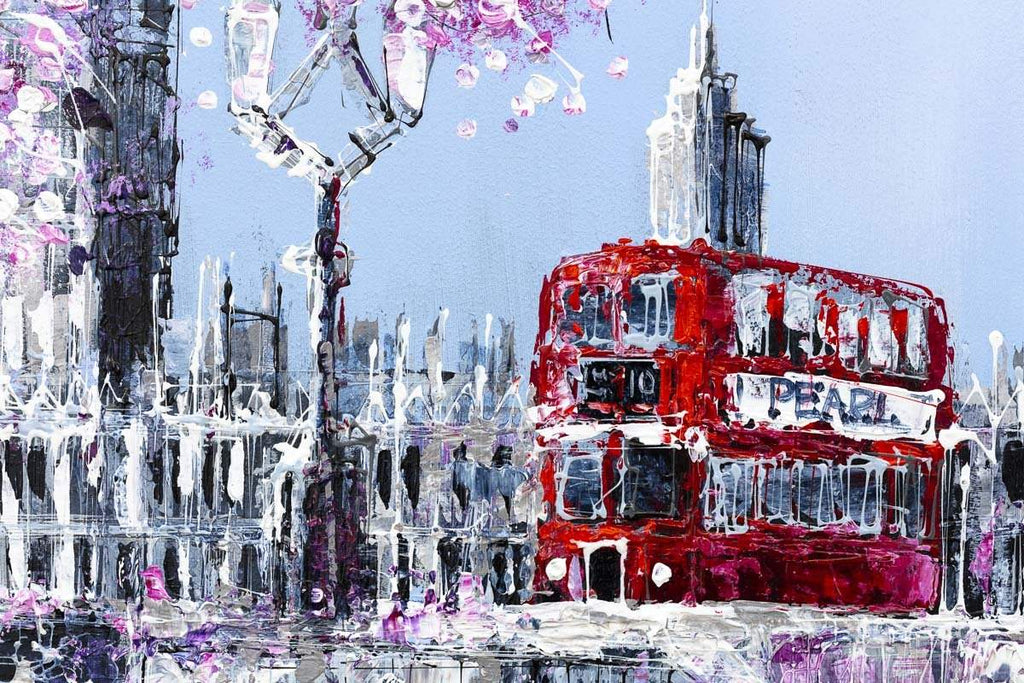 Cityside - Original - SOLD by artist Simon Wright - Wyecliffe Galleries