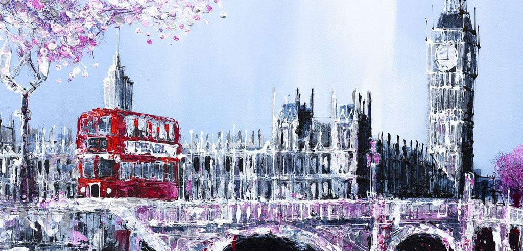 Cityside - Original - SOLD by artist Simon Wright - Wyecliffe Galleries