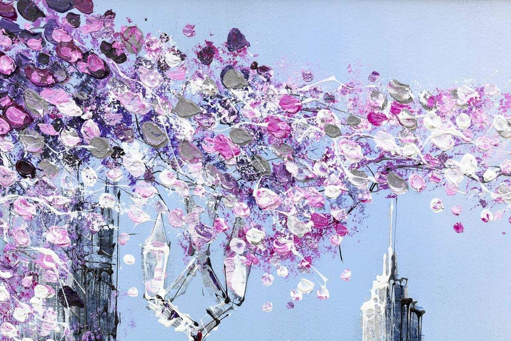 Cityside - Original - SOLD by artist Simon Wright - Wyecliffe Galleries