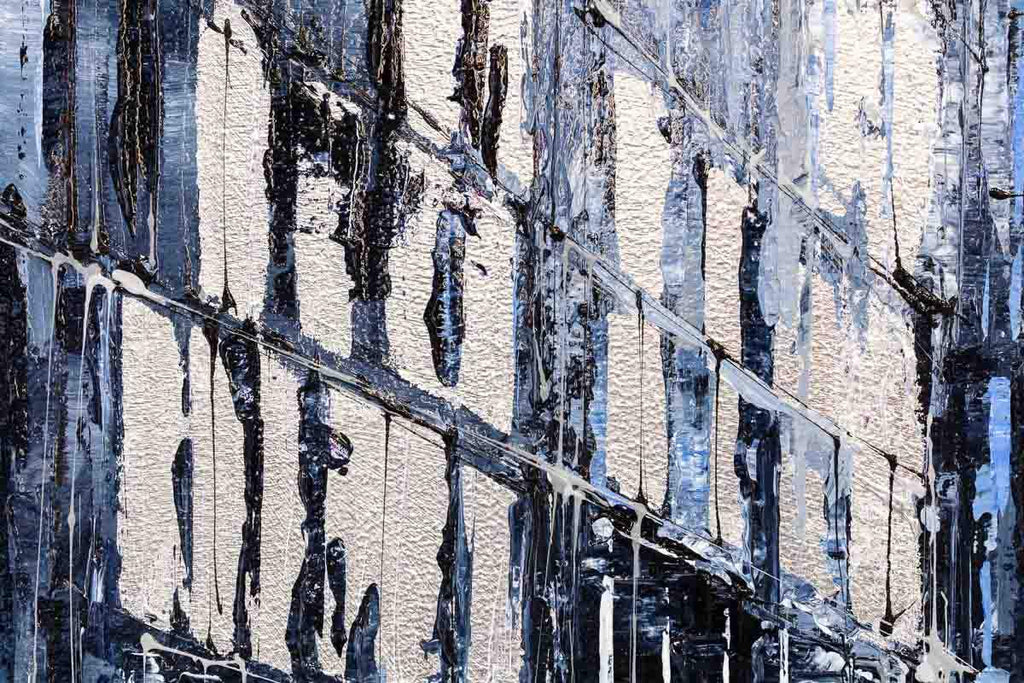 Colours of the City - Original - SOLD by artist Simon Wright - Wyecliffe Galleries