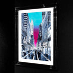 Colours of the City - Original - SOLD by artist Simon Wright - Wyecliffe Galleries