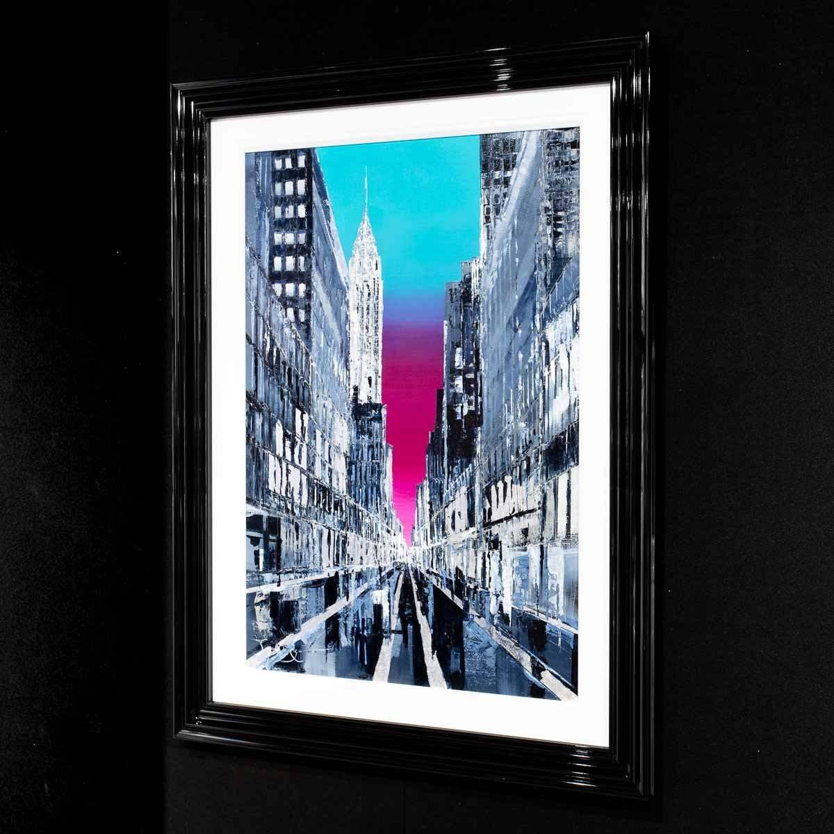 Colours of the City - Original - SOLD by artist Simon Wright - Wyecliffe Galleries