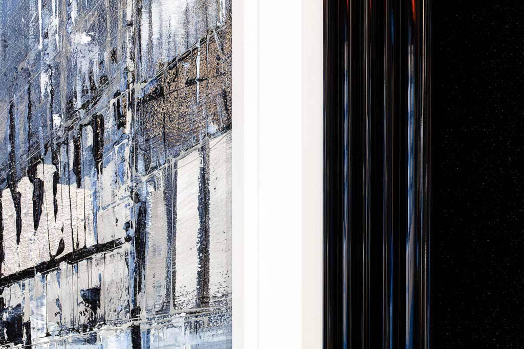 Colours of the City - Original - SOLD by artist Simon Wright - Wyecliffe Galleries