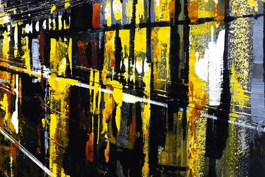 Crosswalk - Original - SOLD by artist Simon Wright - Wyecliffe Galleries