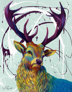 Crown - Original - SOLD by artist Simon Wright - Wyecliffe Galleries