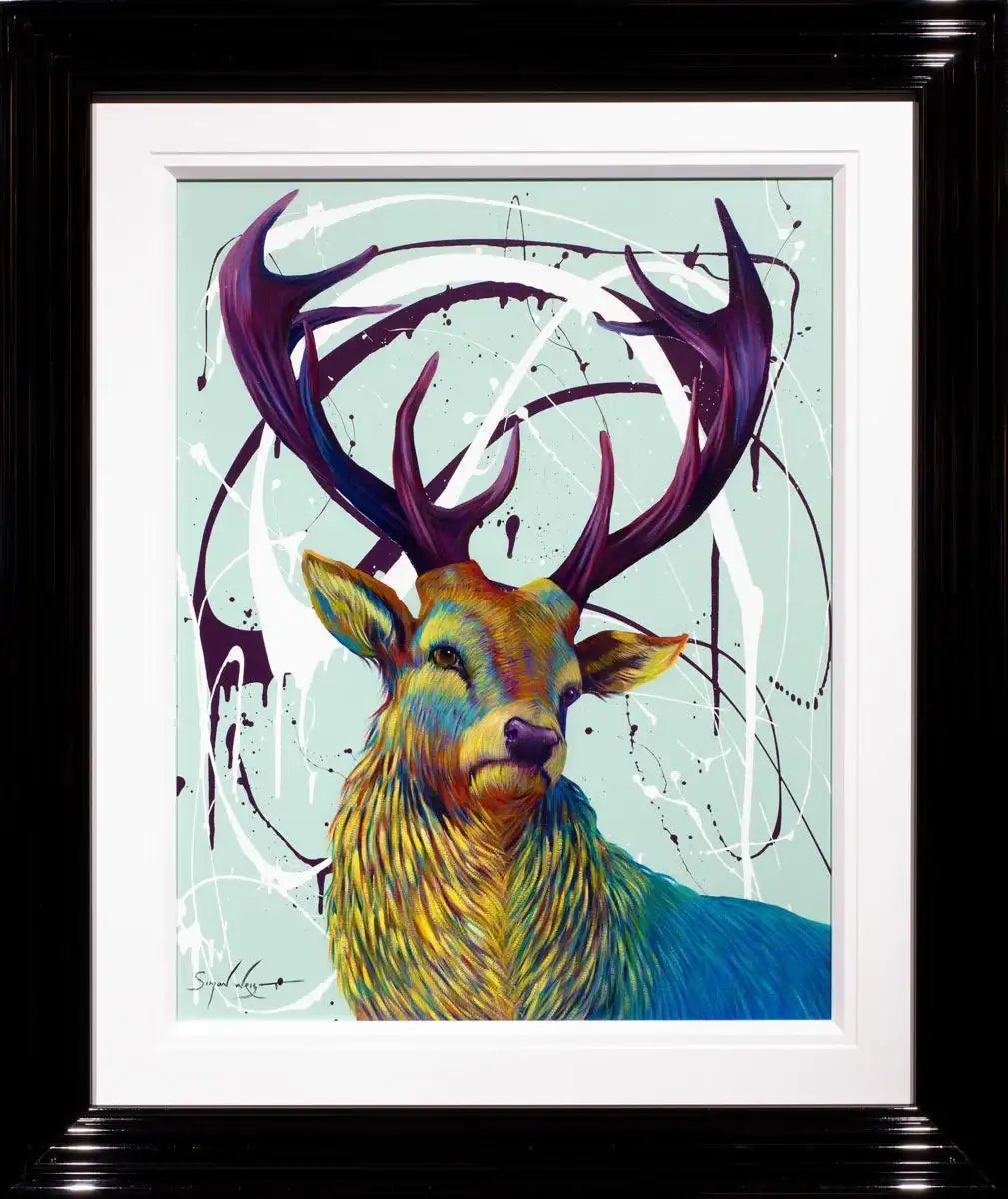 Crown - Original - SOLD by artist Simon Wright - Wyecliffe Galleries