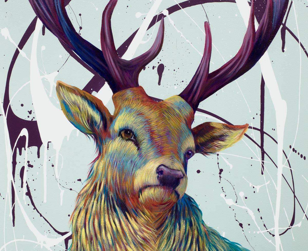 Crown - Original - SOLD by artist Simon Wright - Wyecliffe Galleries