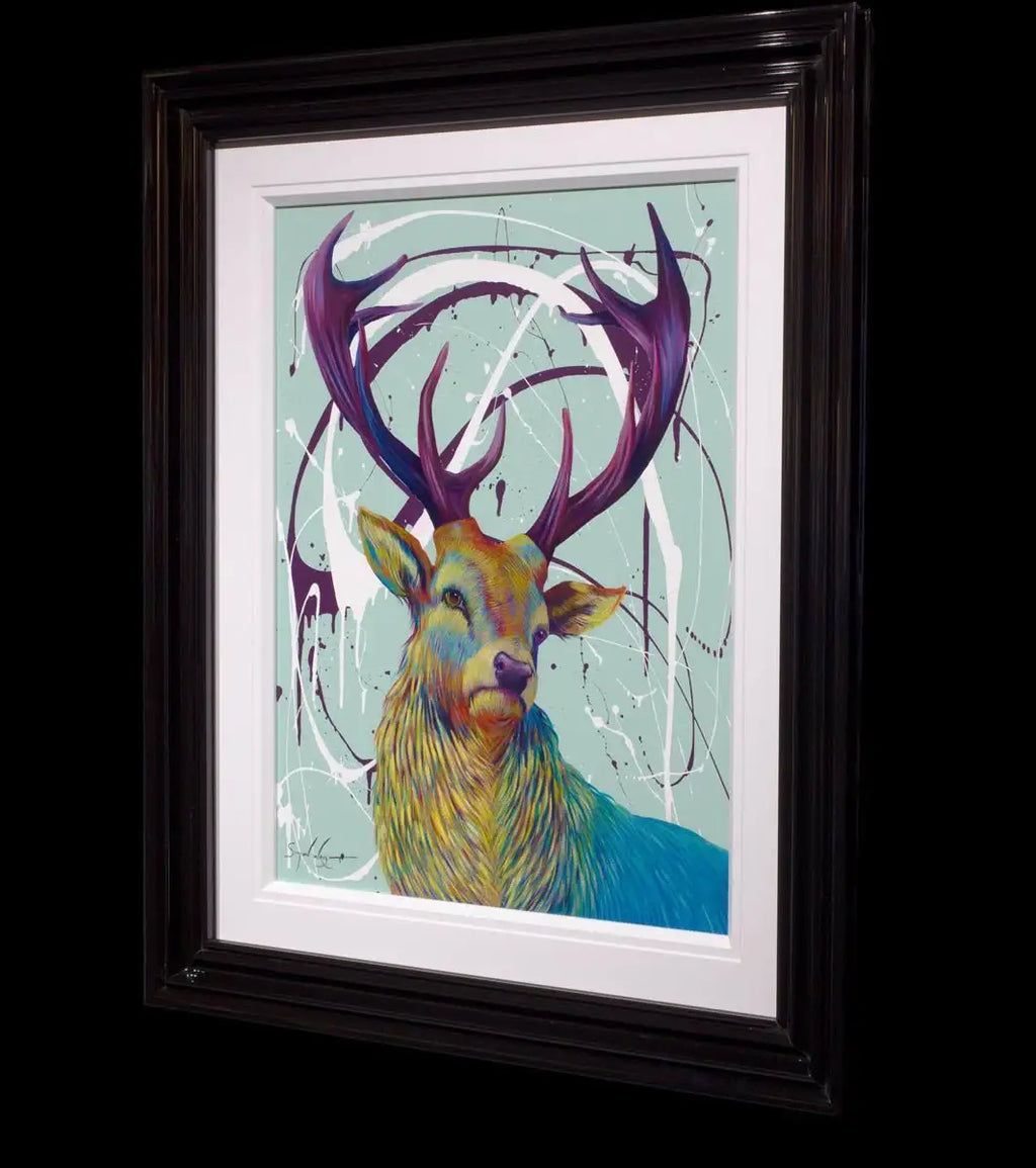 Crown - Original - SOLD by artist Simon Wright - Wyecliffe Galleries
