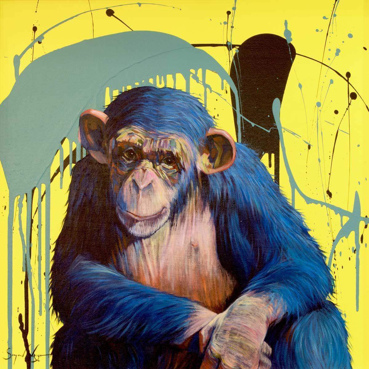 Darwin - SOLD by artist Simon Wright - Wyecliffe Galleries