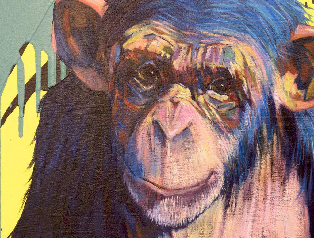 Darwin - SOLD by artist Simon Wright - Wyecliffe Galleries