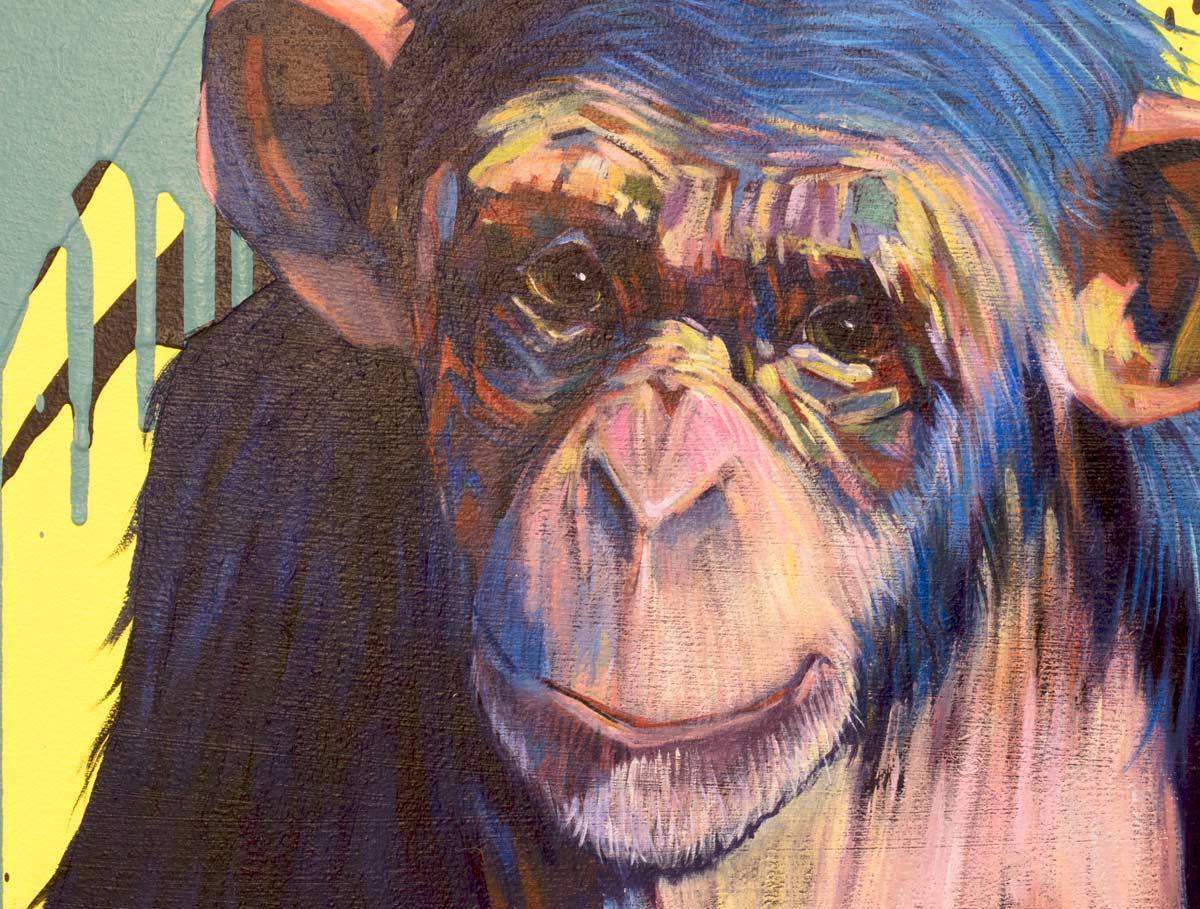 Darwin - SOLD by artist Simon Wright - Wyecliffe Galleries
