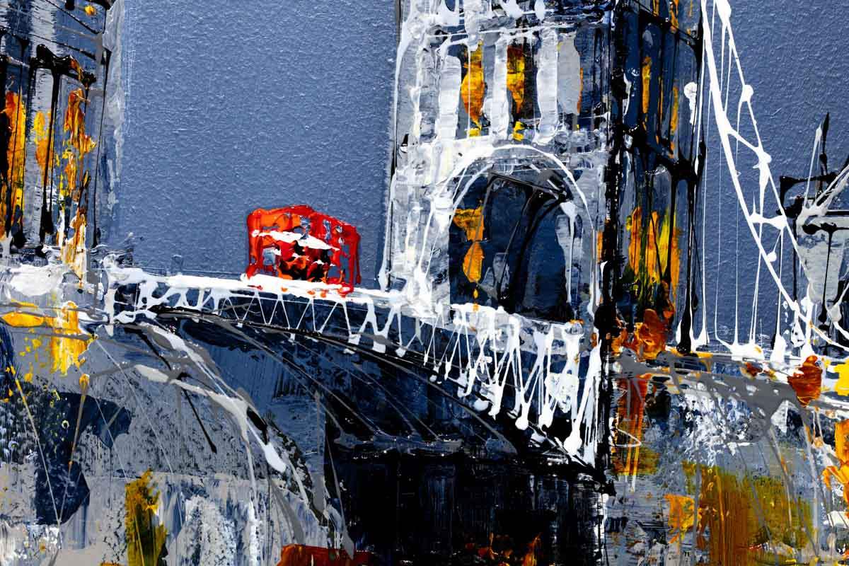 Dawn at Tower Bridge - Original - SOLD by artist Simon Wright - Wyecliffe Galleries