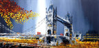 Dawn at Tower Bridge - Original - SOLD by artist Simon Wright - Wyecliffe Galleries
