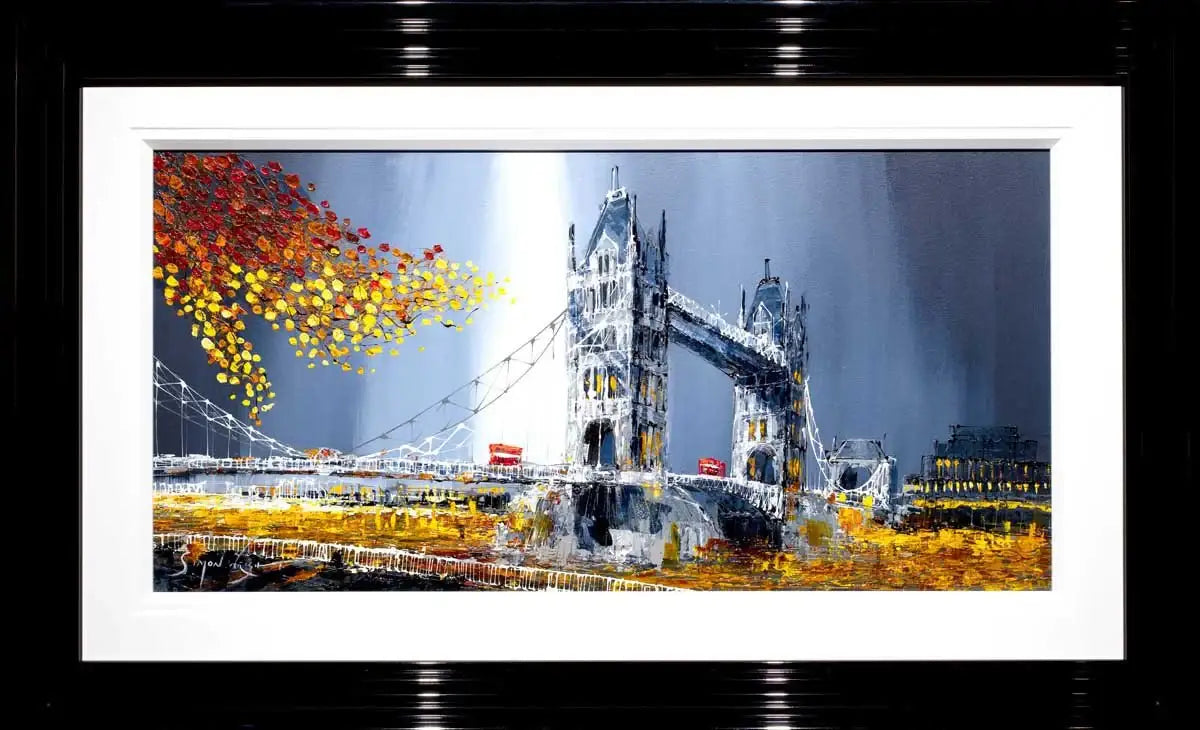 Dawn at Tower Bridge - Original - SOLD by artist Simon Wright - Wyecliffe Galleries