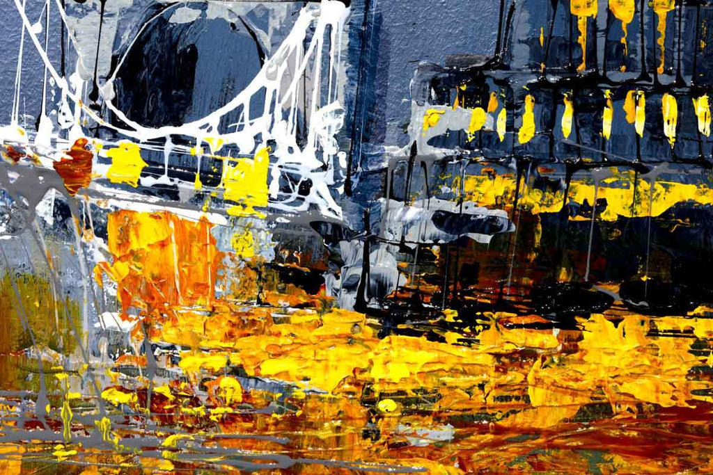 Dawn at Tower Bridge - Original - SOLD by artist Simon Wright - Wyecliffe Galleries