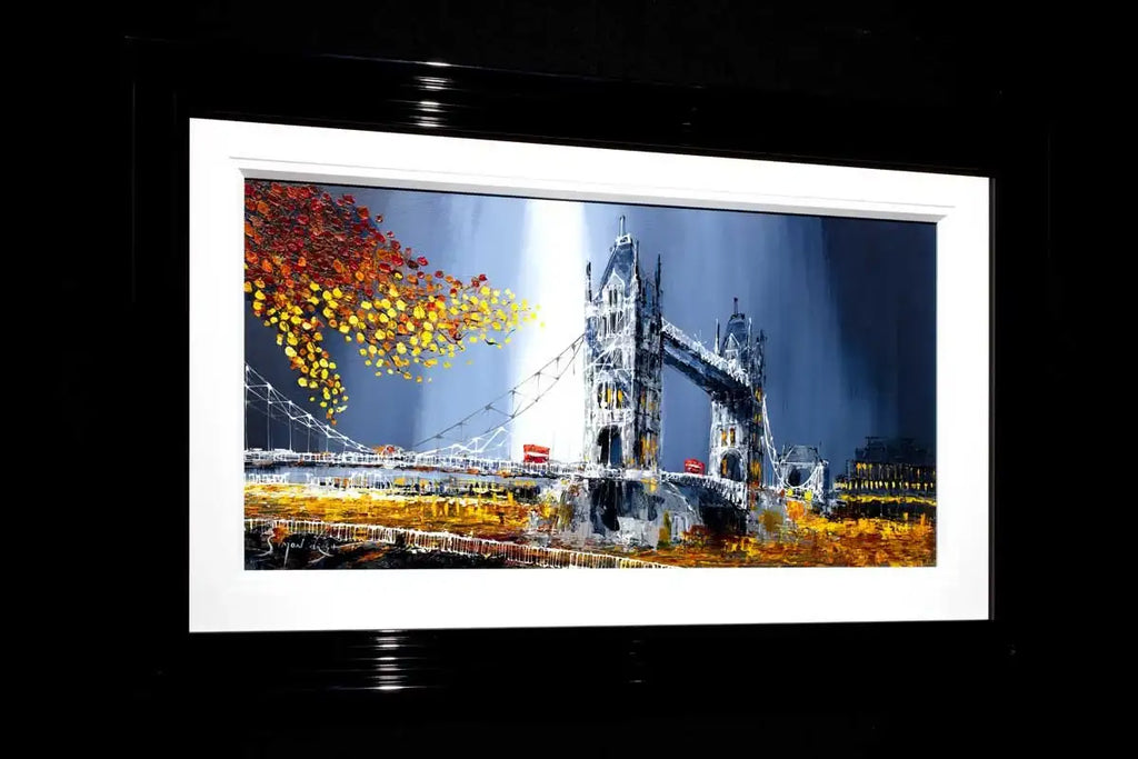 Dawn at Tower Bridge - Original - SOLD by artist Simon Wright - Wyecliffe Galleries