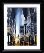 Empire State Building - Original - SOLD by artist Simon Wright - Wyecliffe Galleries
