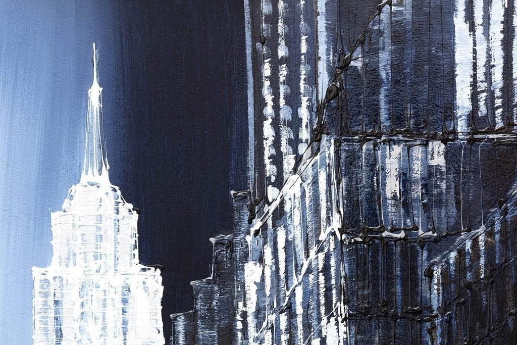 Empire State Building - Original - SOLD by artist Simon Wright - Wyecliffe Galleries