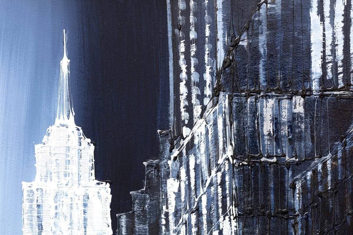 Empire State Building - Original - SOLD by artist Simon Wright - Wyecliffe Galleries