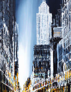 Empire State Building - Original - SOLD by artist Simon Wright - Wyecliffe Galleries