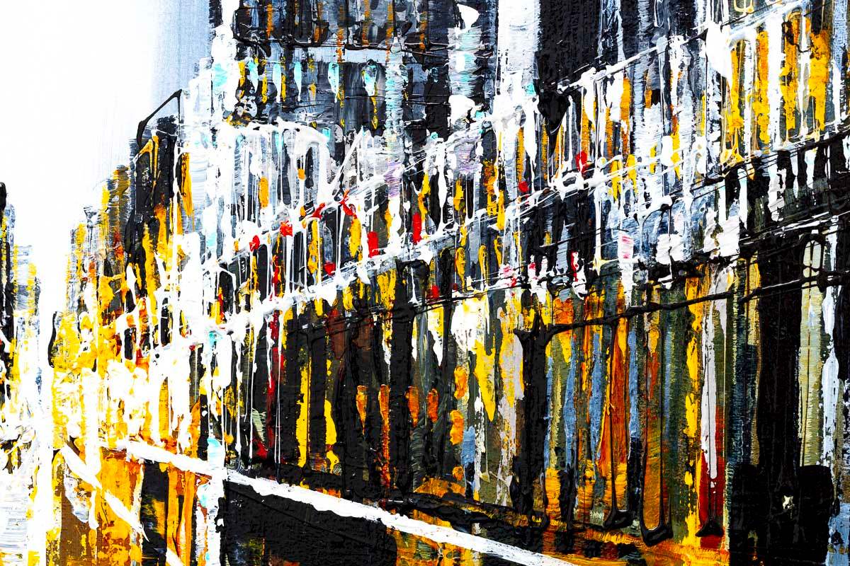 Empire State Building - Original - SOLD by artist Simon Wright - Wyecliffe Galleries