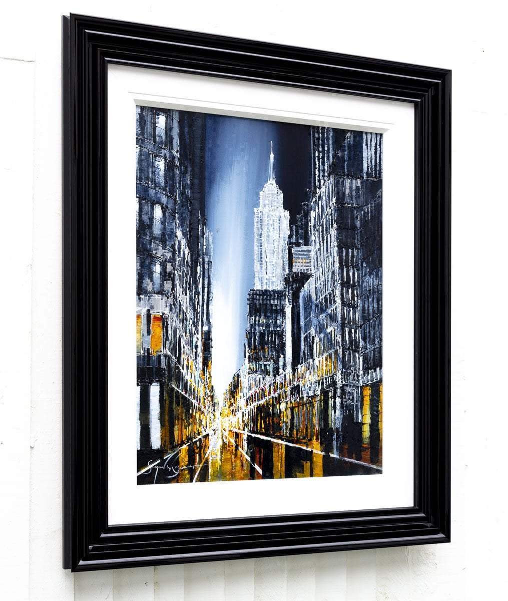 Empire State Building - Original - SOLD by artist Simon Wright - Wyecliffe Galleries