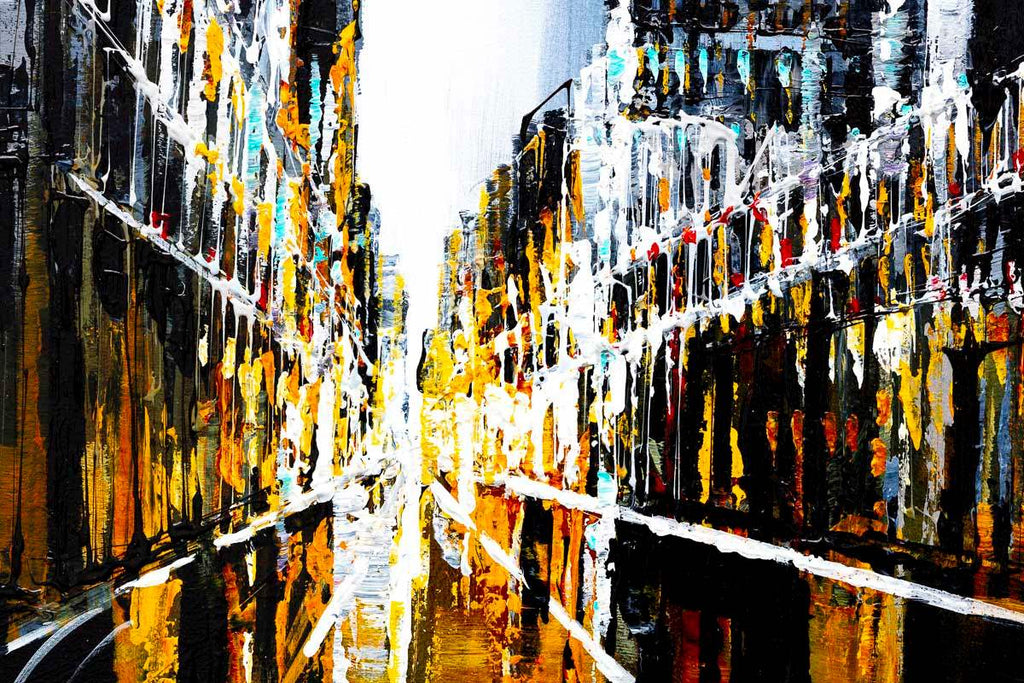 Empire State Building - Original - SOLD by artist Simon Wright - Wyecliffe Galleries