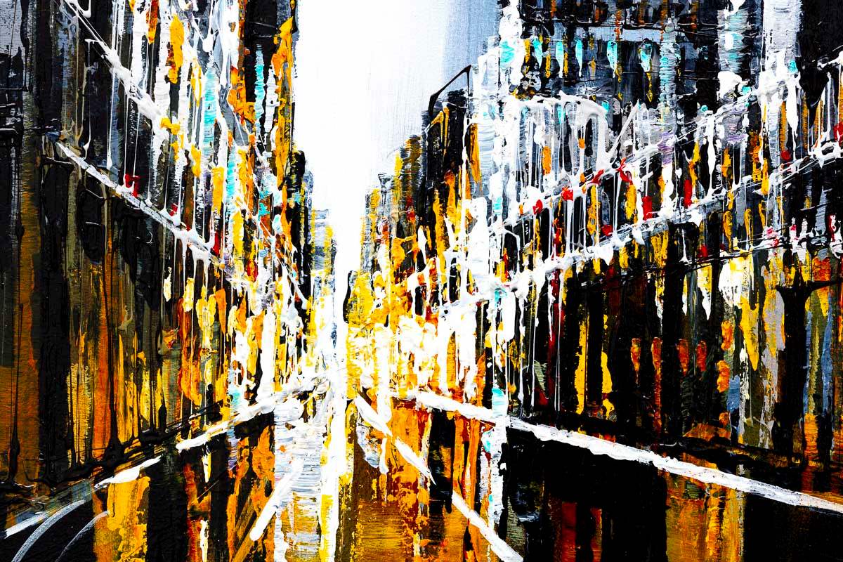 Empire State Building - Original - SOLD by artist Simon Wright - Wyecliffe Galleries