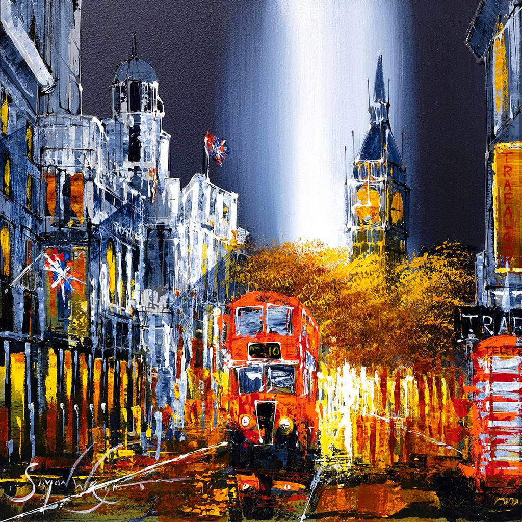 Evening Tour - Original - SOLD by artist Simon Wright - Wyecliffe Galleries