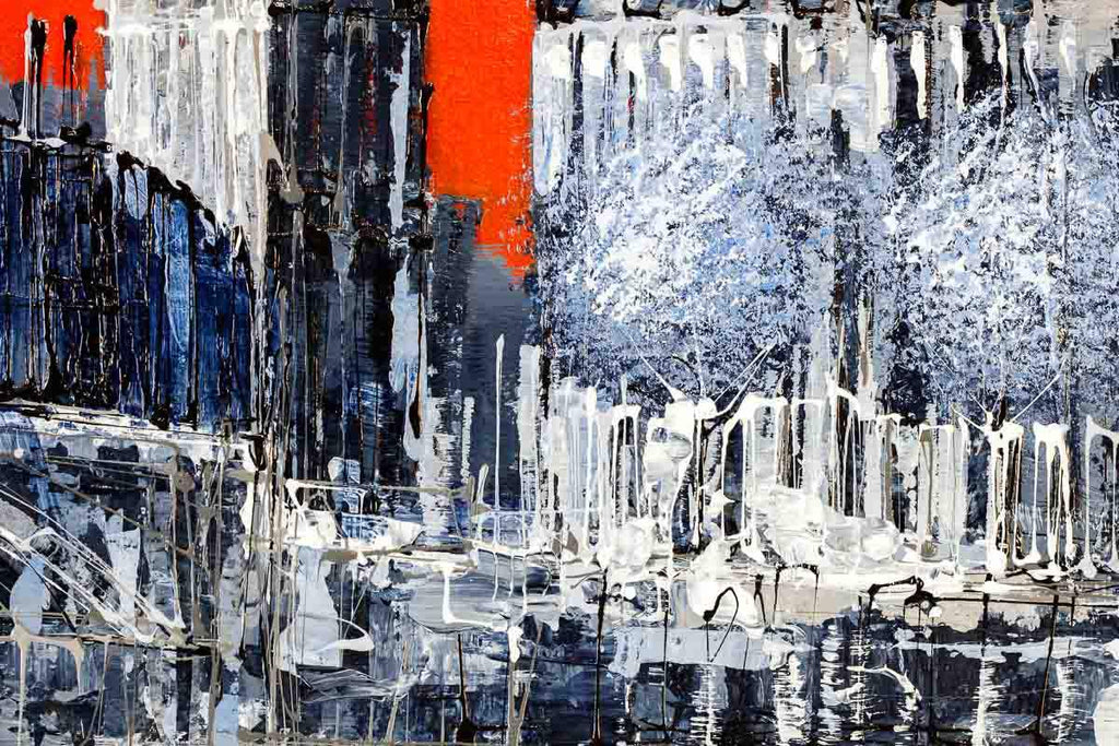 Fiery Skies - Original - SOLD by artist Simon Wright - Wyecliffe Galleries