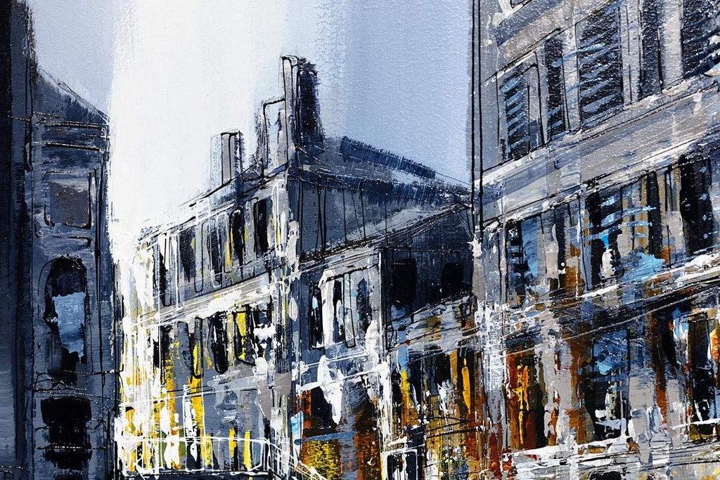 Gondola Ride - Original - SOLD by artist Simon Wright - Wyecliffe Galleries